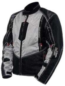 Gray and Black Mesh Jacket with Waterproof Layers for Men – LG by Sedici 